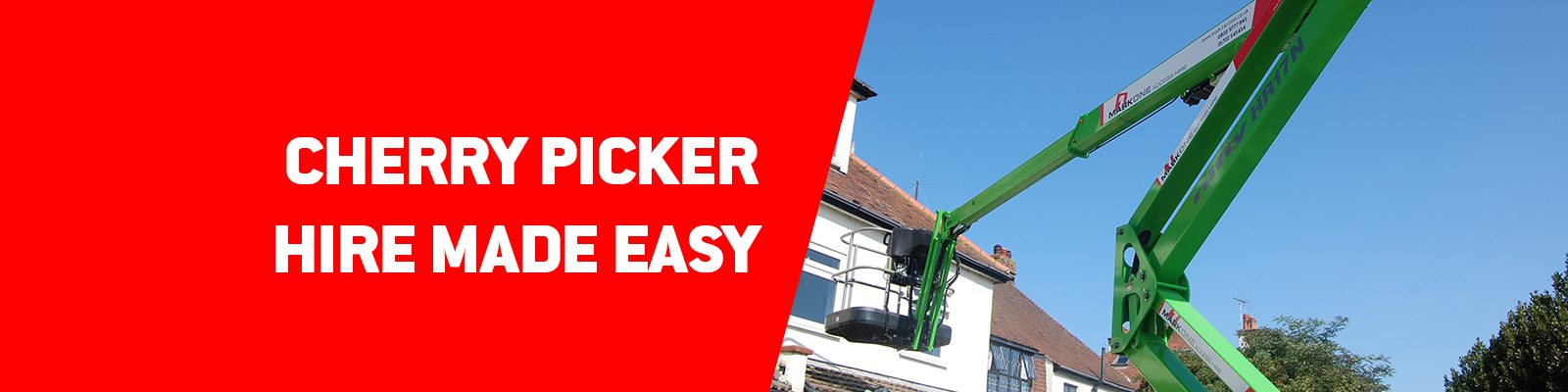 Hire a Cherry Picker in Essex with Mark One Access